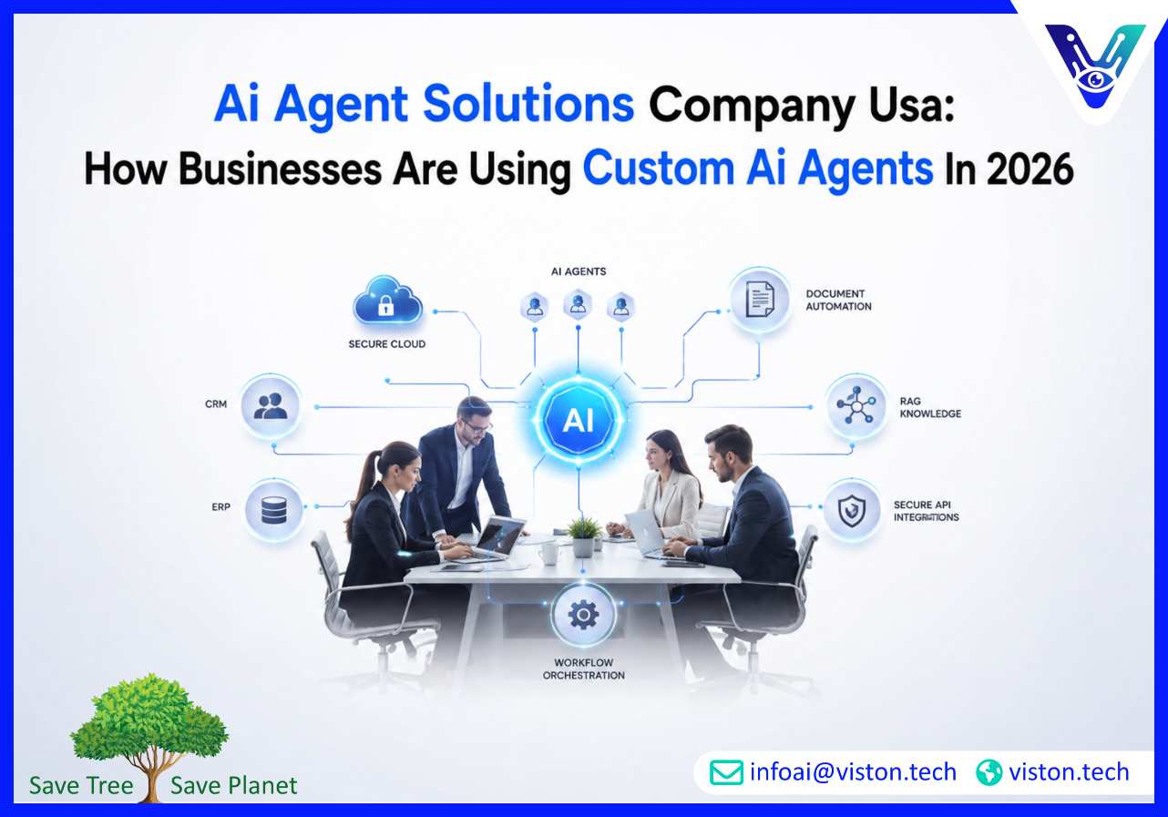 AI Agent Solutions Company USA How Businesses Are Using Custom AI Agents in 2026