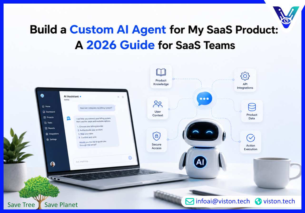 Build a Custom AI Agent for My SaaS Product A 2026 Guide for SaaS Teams