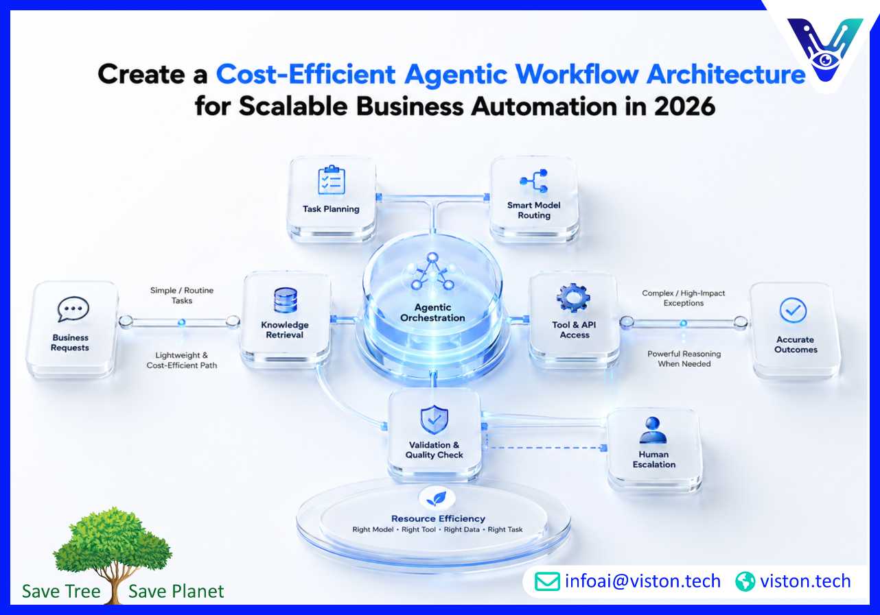 Create a Cost-Efficient Agentic Workflow Architecture for Scalable Business Automation in 2026