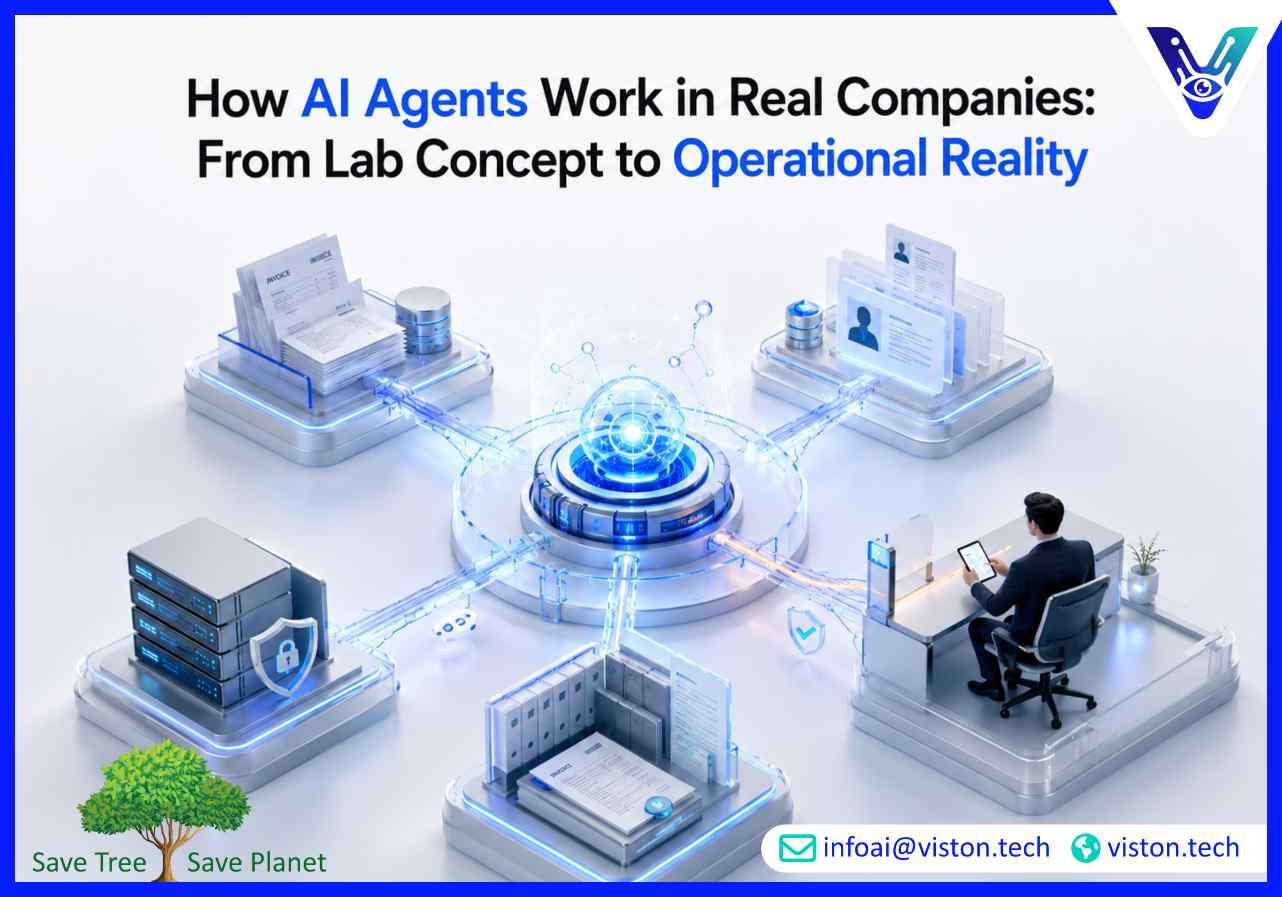 How AI Agents Work in Real Companies From Lab Concept to Operational Reality