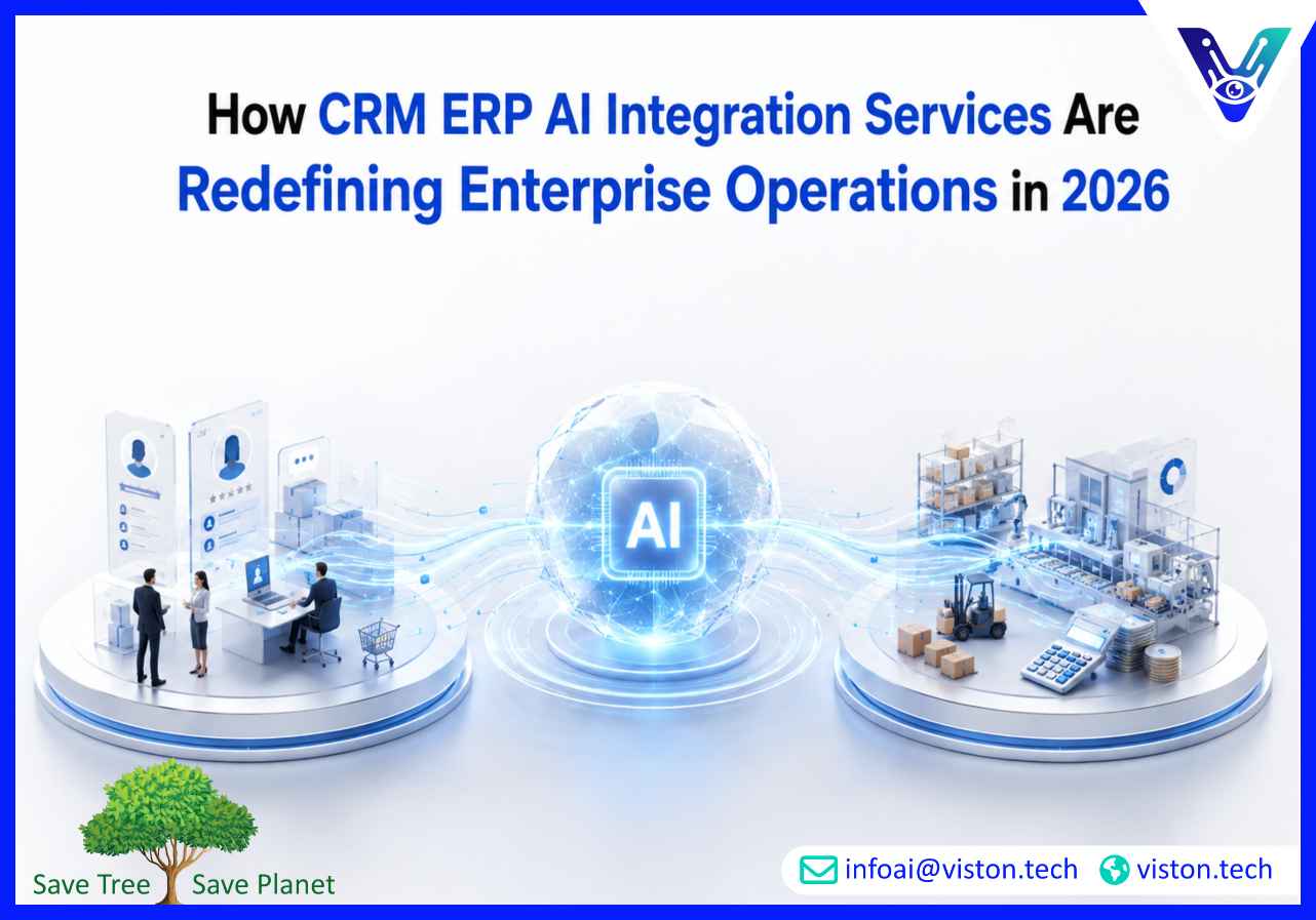 How CRM ERP AI Integration Services Are Redefining Enterprise Operations in 2026