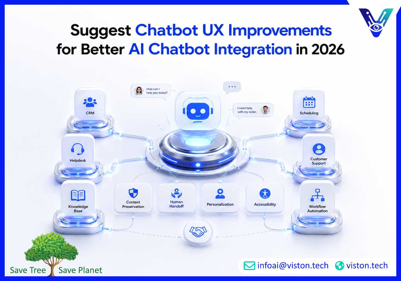 Suggest Chatbot UX Improvements for Better AI Chatbot Integration in 2026